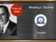 BARHOF Inductee Wesley I. Dumm 2006
