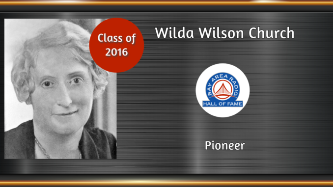BARHOF Inductee Wilda Wilson Church 2016
