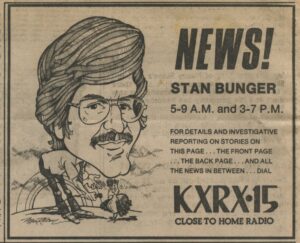 KXRX newspaper ad 1979