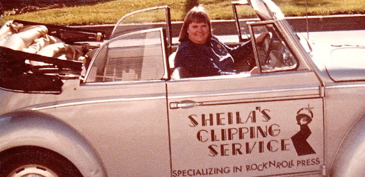 Sheila Rene in Car