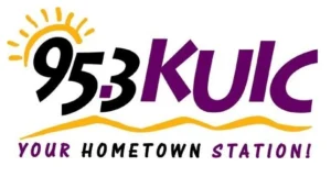 95.3 KUIC "Your Hometown Station!" logo