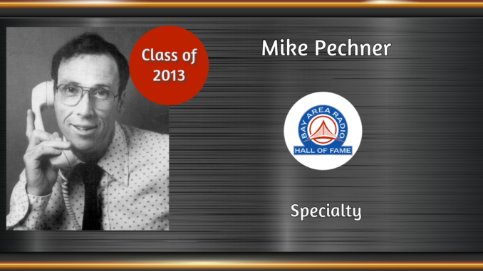 BARHOF Inductee Mike Pechner 2013