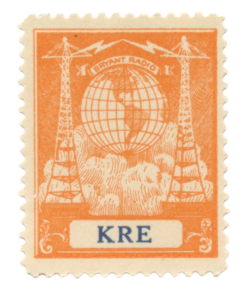 KRE Bryant reception stamp circa 1925