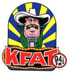 KFAT Gilroy bumper sticker