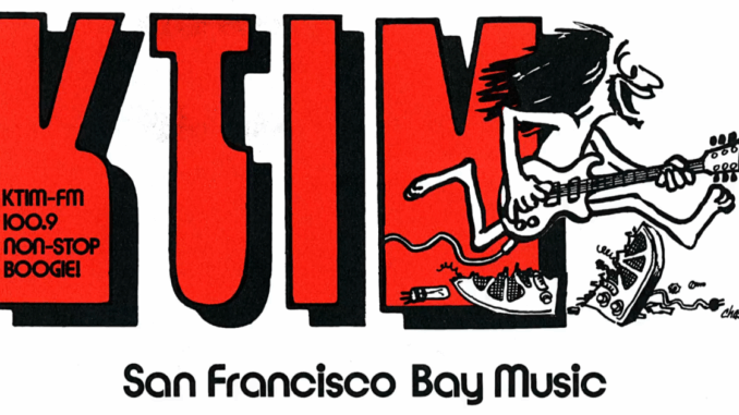 KTIM North Bay Noise Logo (Circa 1978)