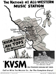 KVSM 1951 ad