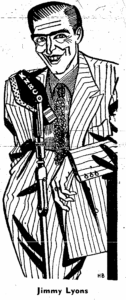 Jimmy Lyons illustration San Francisco Chronicle 1949