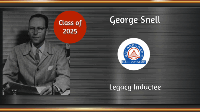 BARHOF Inductee George Snell 2025