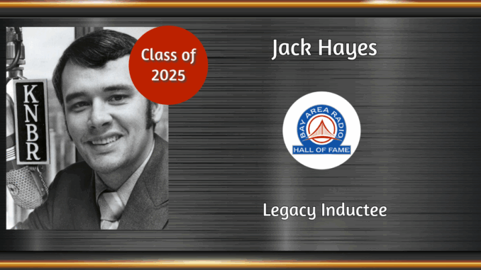BARHOF Inductee Jack Hayes 2025
