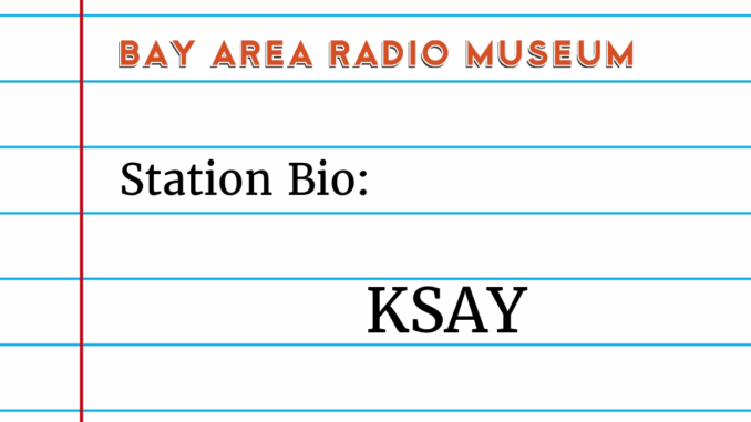 Station Bio KSAY image