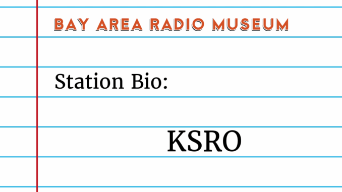 Station Bio KSRO image