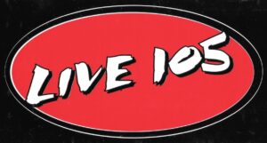 KITS "Live 105" sticker