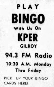 Hollister Free Lance ad April 1971