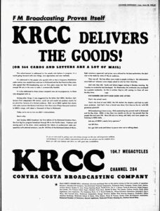 KRCC ad Richmond Independent March 1947