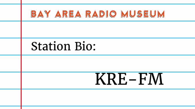Station Bio KRE-FM image