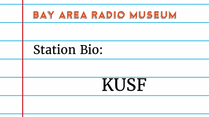 Station Bio KUSF image