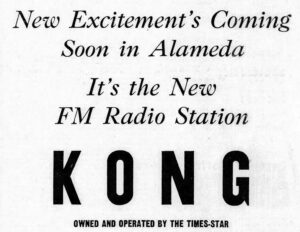 KONG ad Alameda Times-Star September 1947