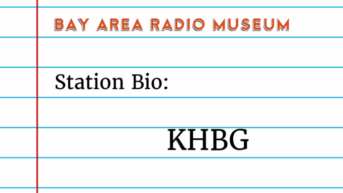 Station Bio KHBG image