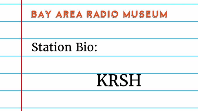 Station Bio KRSH image