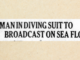Headline: Woman In Diving Suit To Broadcast On Sea Floor