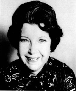 Janet Baird 1973 publicity photo