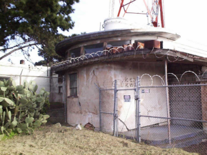 2012 photo of KCBS transmitter building