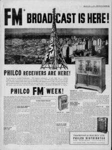 May 1947 KJBS-Philco full-page advertorial San Francisco Examiner