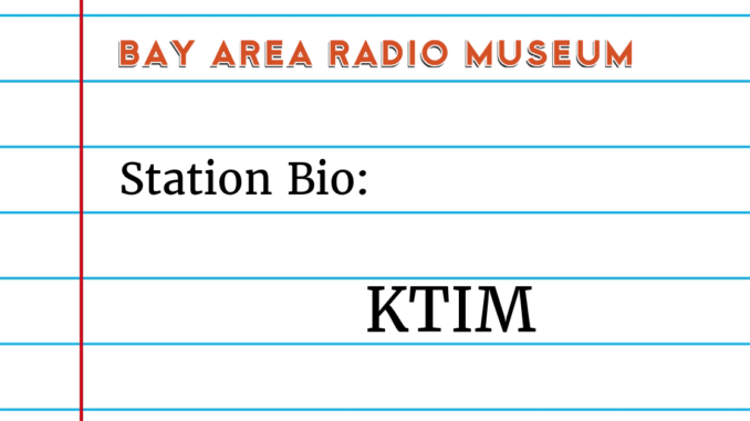 Station Bio KTIM image