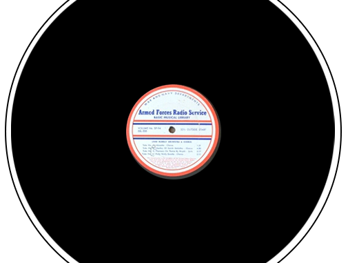 Electrical transcription disc image