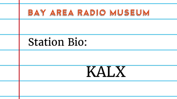Station Bio KALX image