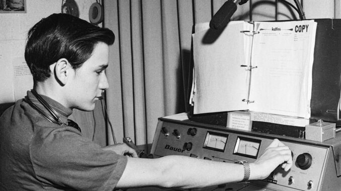 Marc Curtis at KDFM 1969