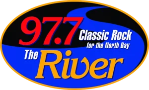 97.7 The River logo 2026