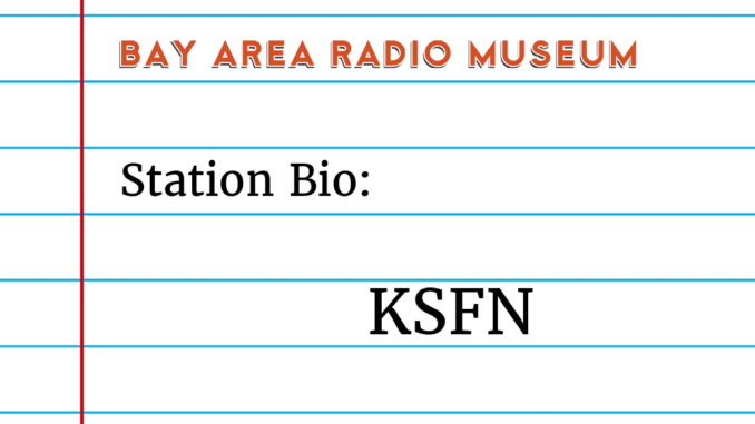 Station Bio KSFN image