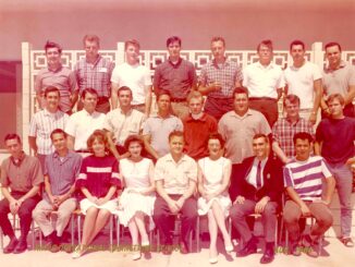 Class photo William B. Ogden Radio Operational Engineering School Class of September 1966